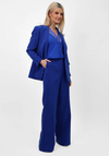 Kate and Pippa Palermo Wide Leg Trousers, Royal Blue