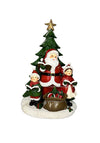 Verano Santa & Children Christmas Ornament LED