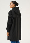 Kaffe Ennie Water Repellent Coat, Black