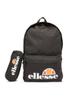 Ellesse Rolby Backpack and Pencil Case, Black