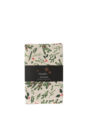 Kaemingk Christmas Mistletoe Print Table runner