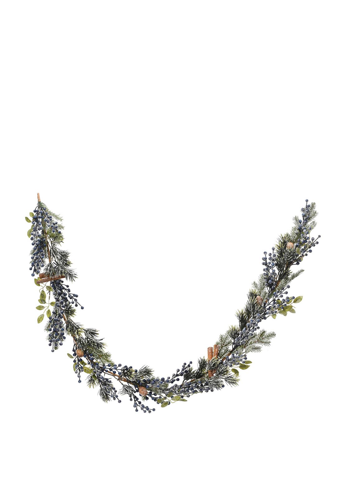 Kaemingk Frosted Blueberry Garland
