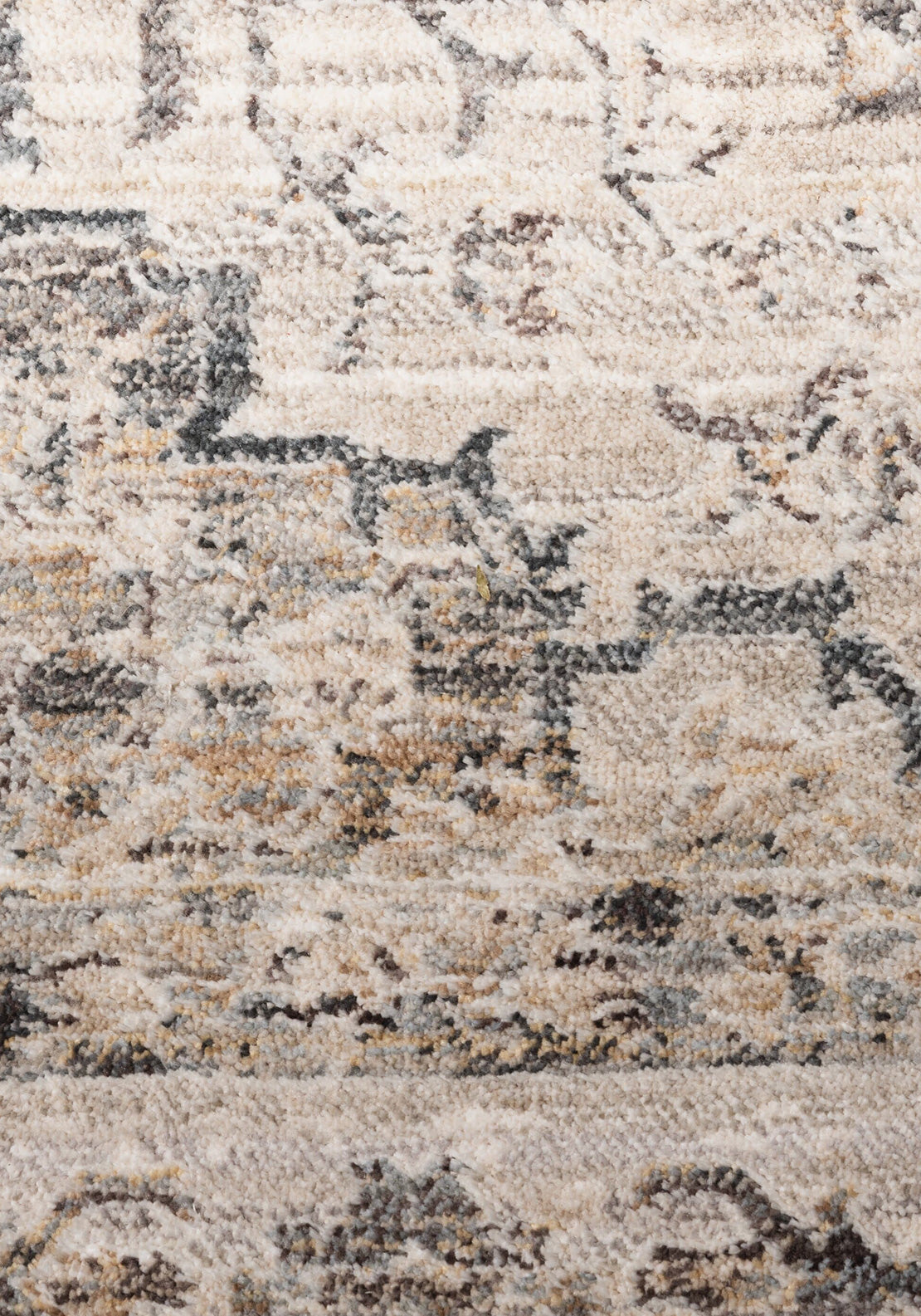 Scatter Box Vintage Damask Rug 160x230cm, Grey