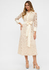Role Mode Isabeta Lace Shirt Dress, Beige