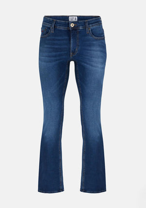 6th Sense Fred Bootcut Jeans, Mid Wash