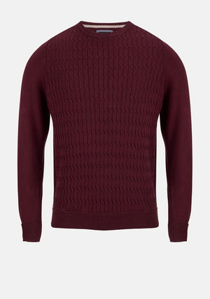 6th Sense Queen Crew Neck Sweater, Tawny Port