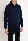 6th Sense Wilde Half Zip Sweatshirt, Navy