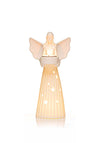 Newgrange Living White Ceramic Angel With Tealight Holder