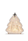Newgrange Living White Ceramic Nativity Scene
