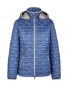 Barbara Lebek Geometric Padded Jacket, Blue