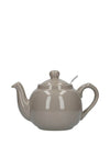 Kitchen Craft 600ml Traditional Farmhouse Filter Teapot, Grey