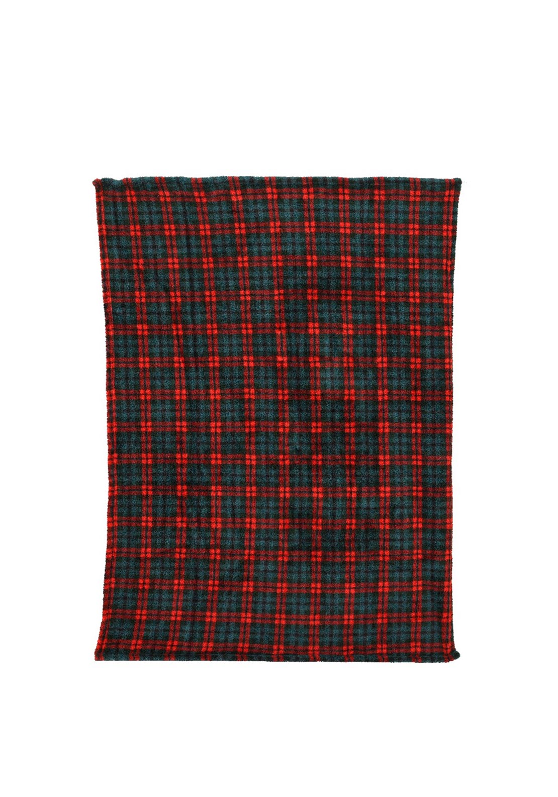 Kaemingk Tartan Checked Fleece Throw
