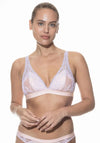Mey Poetry Dream Lace Triangle Bra, Lilac