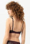 Mey Poetry Dream Triangle Bra, Wine