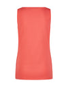 Barbara Lebek Round Neck Cami, Coral