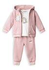 Ebita Baby Girl Dream 3 Piece Tracksuit, Pink