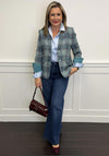 Bariloche Cefalu Check Wool Jacket, Green
