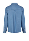 Barbara Lebek Buttoned Denim Shirt, Medium Blue
