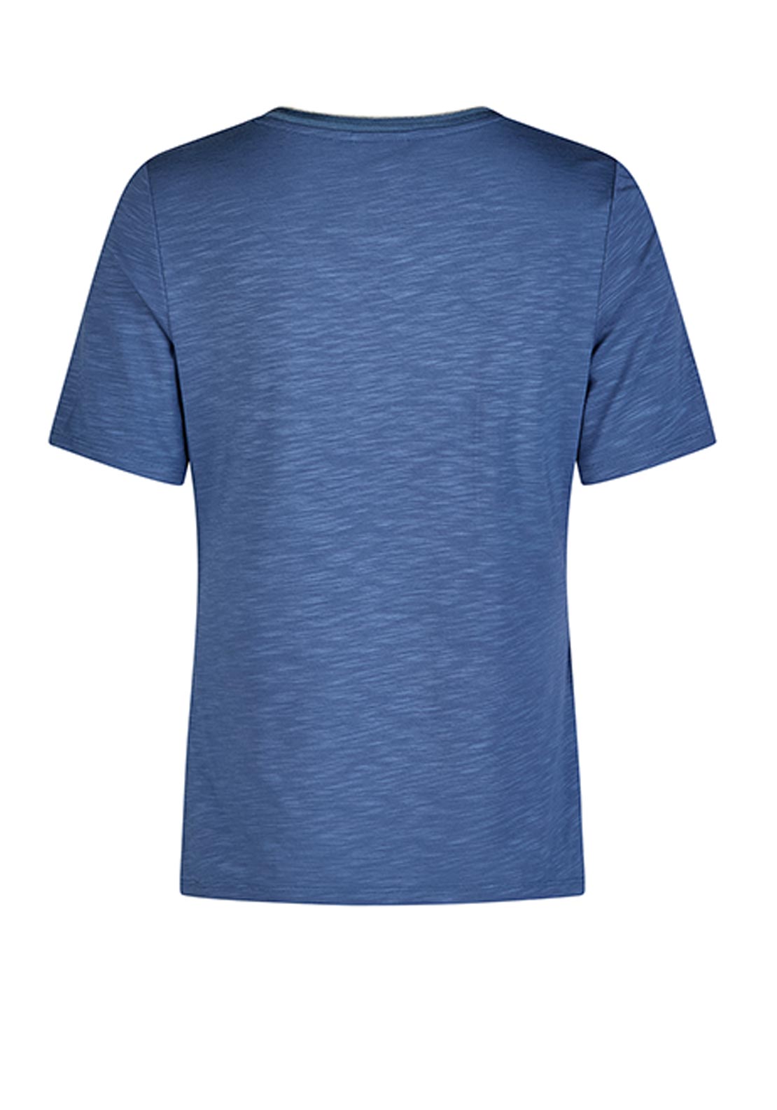 Barbara Lebek Embellished V Neck T Shirt, Navy