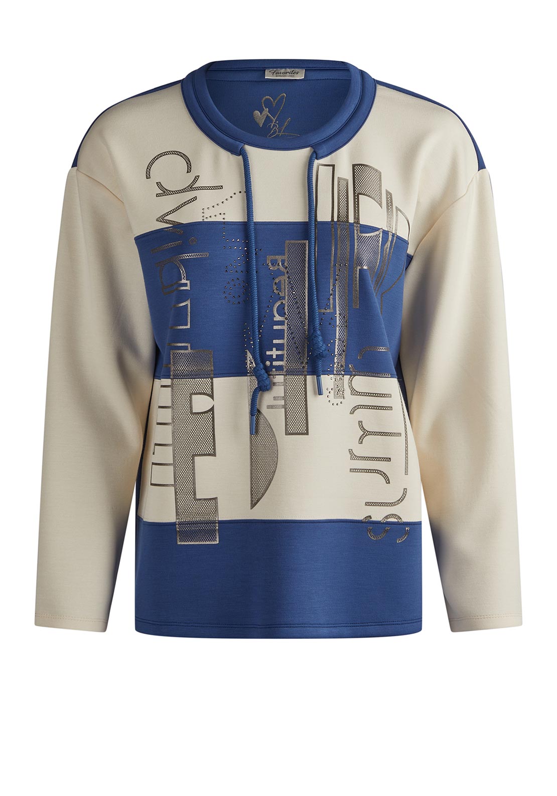Barbara Lebek Embellished Sweatshirt, Blue