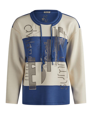 Barbara Lebek Embellished Sweatshirt, Blue