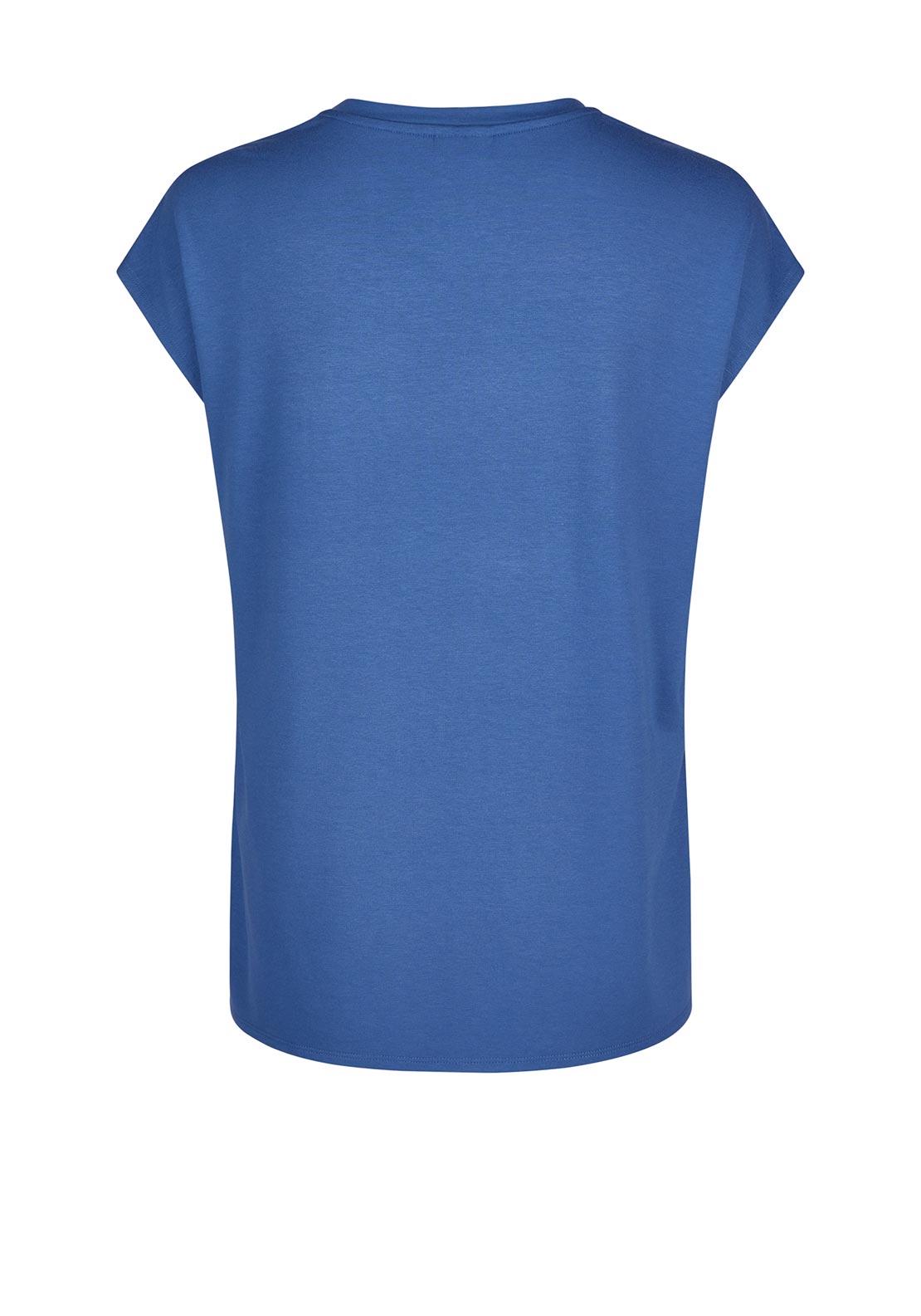 Barbara Lebek Abstract Beach Print Top, Blue