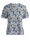 Barbara Lebek Abstract Print T Shirt, Blue