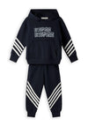 Hashtag Mini Boy Inspire Hoodie and Tracksuit Set, Navy