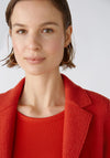 OUI Mayson Boiled Wool Jacket, Aura Orange