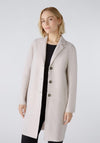OUI Mayson Boiled Wool Jacket, Stone Melange
