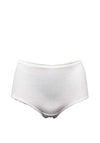 My Basic 3 Pack Cotton Midi Brief, White