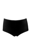 My Basic 3 Pack Cotton Midi Brief, Black