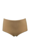 My Basic 3 Pack Cotton Midi Brief, Beige