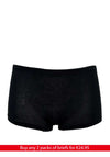 My Basic 3 Pack Cotton Boxer, Black