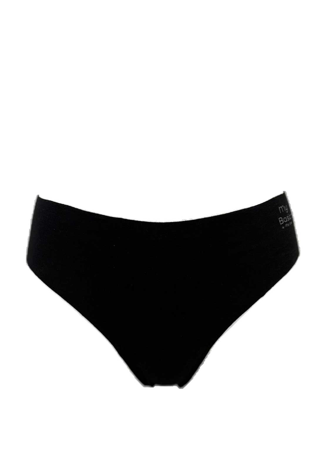 My Basic 3 Pack Seamless String, Black