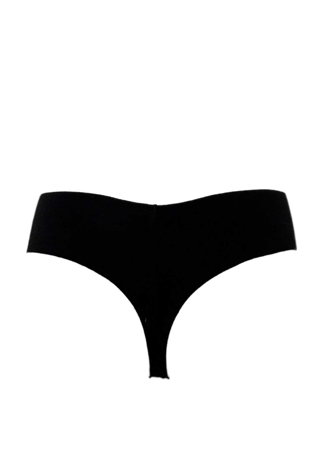 My Basic 3 Pack Seamless String, Black