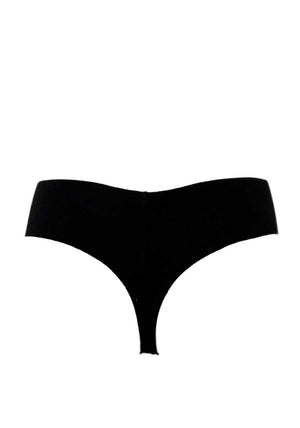 My Basic 3 Pack Seamless String, Black