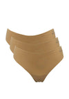 My Basic 3 Pack Seamless String, Beige
