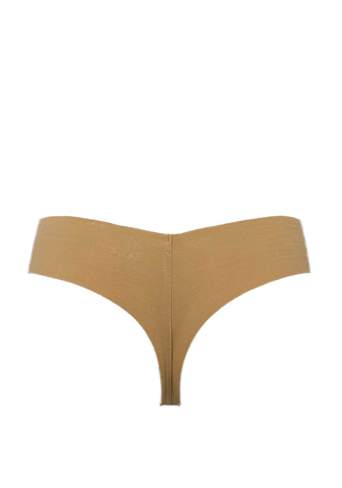 My Basic 3 Pack Seamless String, Beige