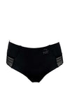 My Basic 3 Pack Lace Detail Hipster, Black