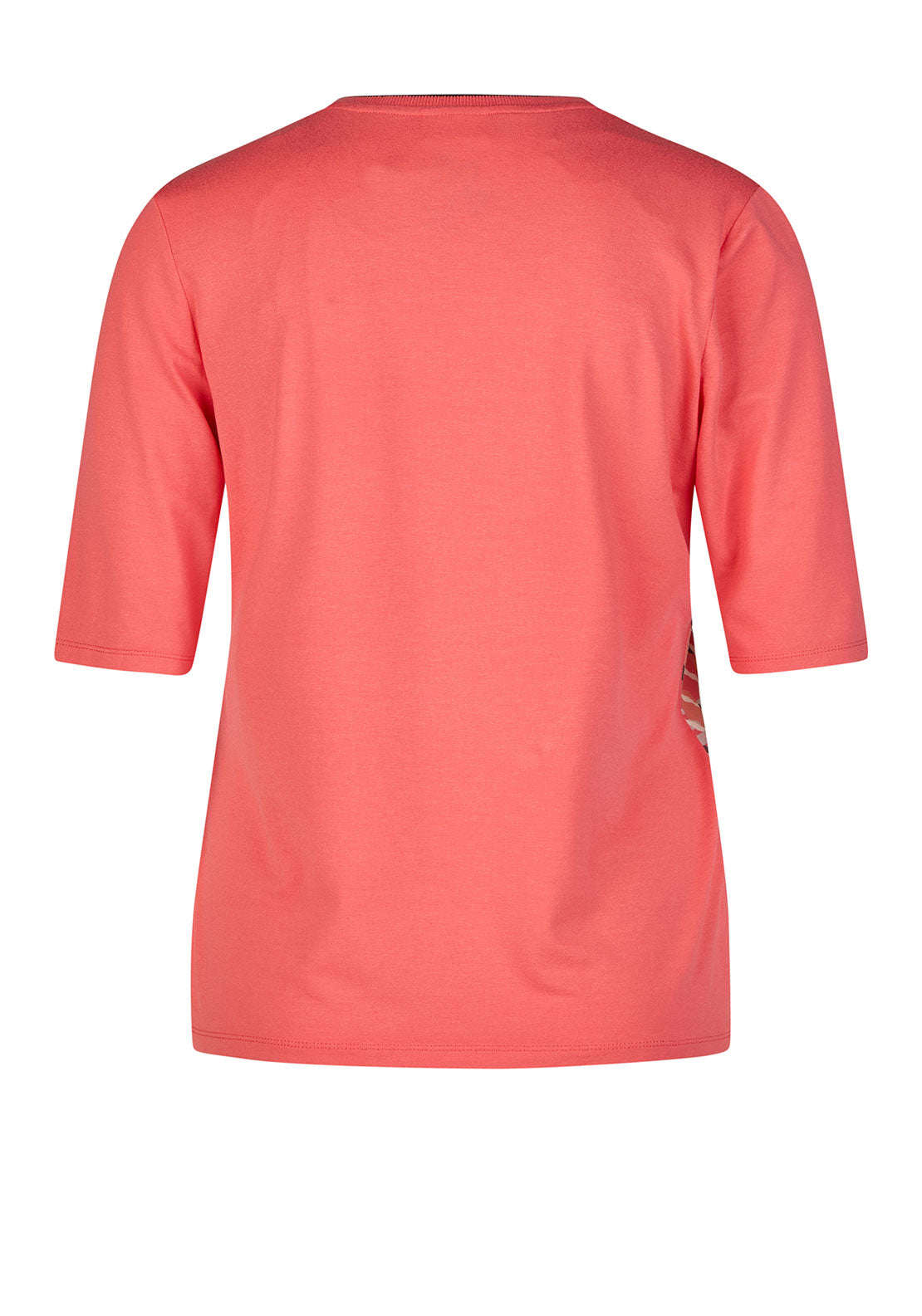 Barbara Lebek Abstract Print T Shirt, Coral
