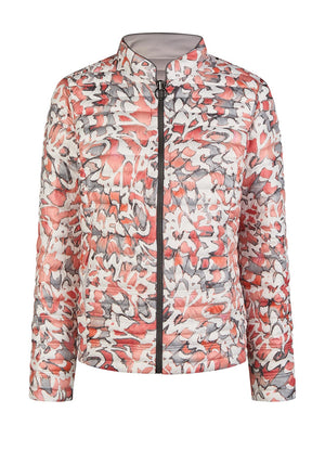 Barbara Lebek Reversible Padded Jacket, Grey Multi
