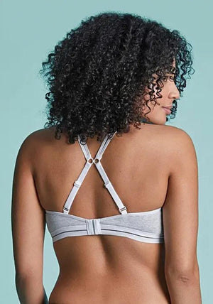 Royce Posie Non Wire Bra, Grey