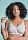 Royce Posie Non Wire Bra, Grey