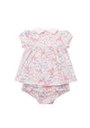Emile Et Rose Baby Girl Lola Floral Dress & Pant Set, Pink