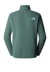 The North Face Men’s 100 Glacier Quarter Zip Fleece, Duck Green