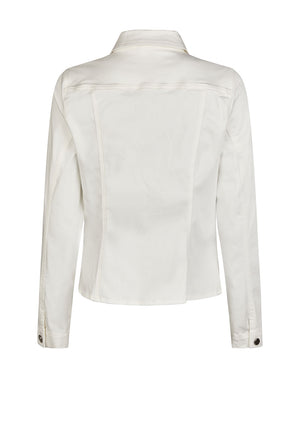 Barbara Lebek Buttoned Denim Shirt, White