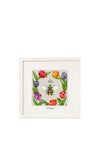Belinda Northcote ‘Bee Happy’ Framed Art, 6x6”