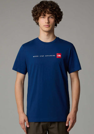The North Face Men’s Never Stop Exploring T-Shirt, Estate Blue