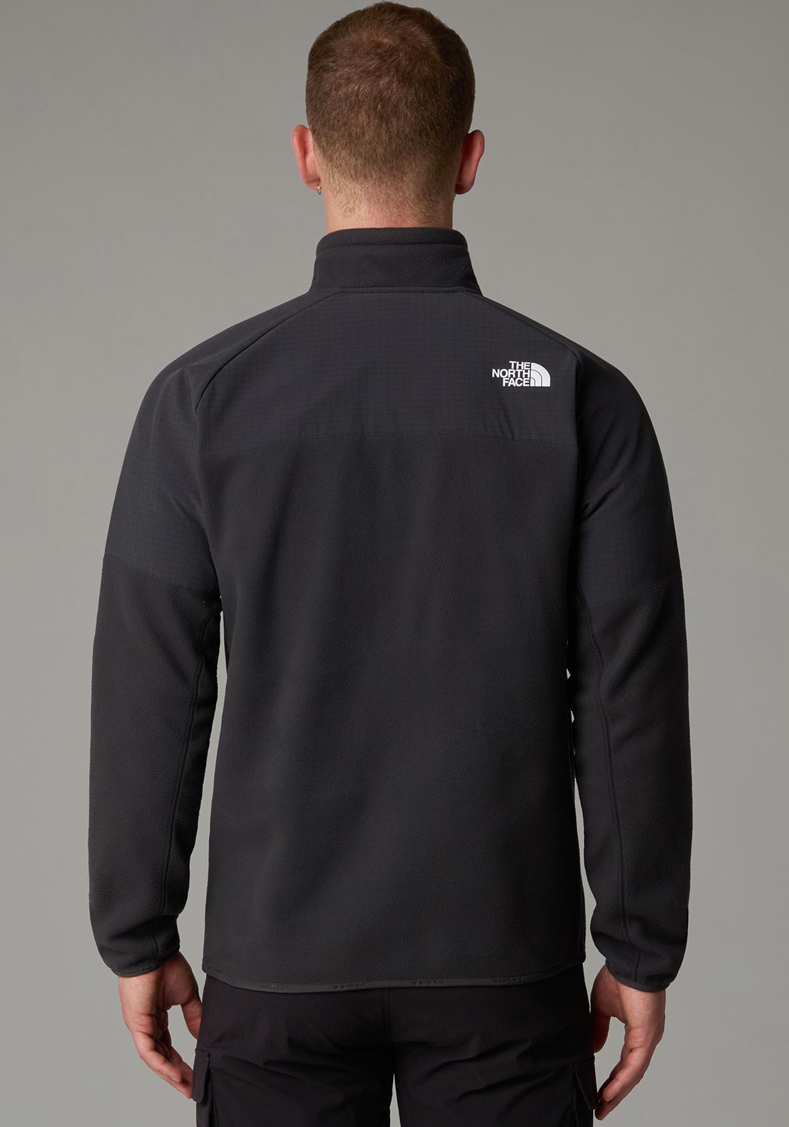 The North Face Men’s Glacier Heavyweight Half Zip Fleece, Grey